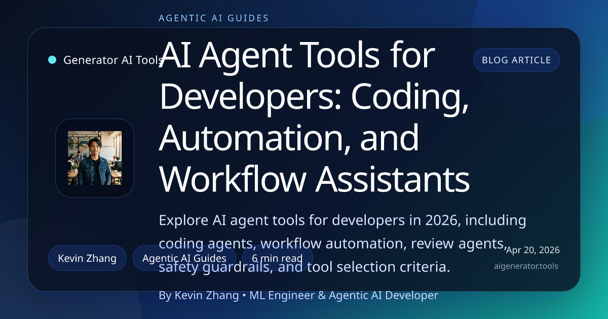 AI Agent Tools for Developers: Coding, Automation, and Workflow