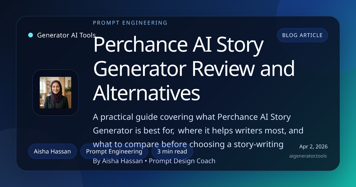 Perchance AI Story Generator Review and Alternatives