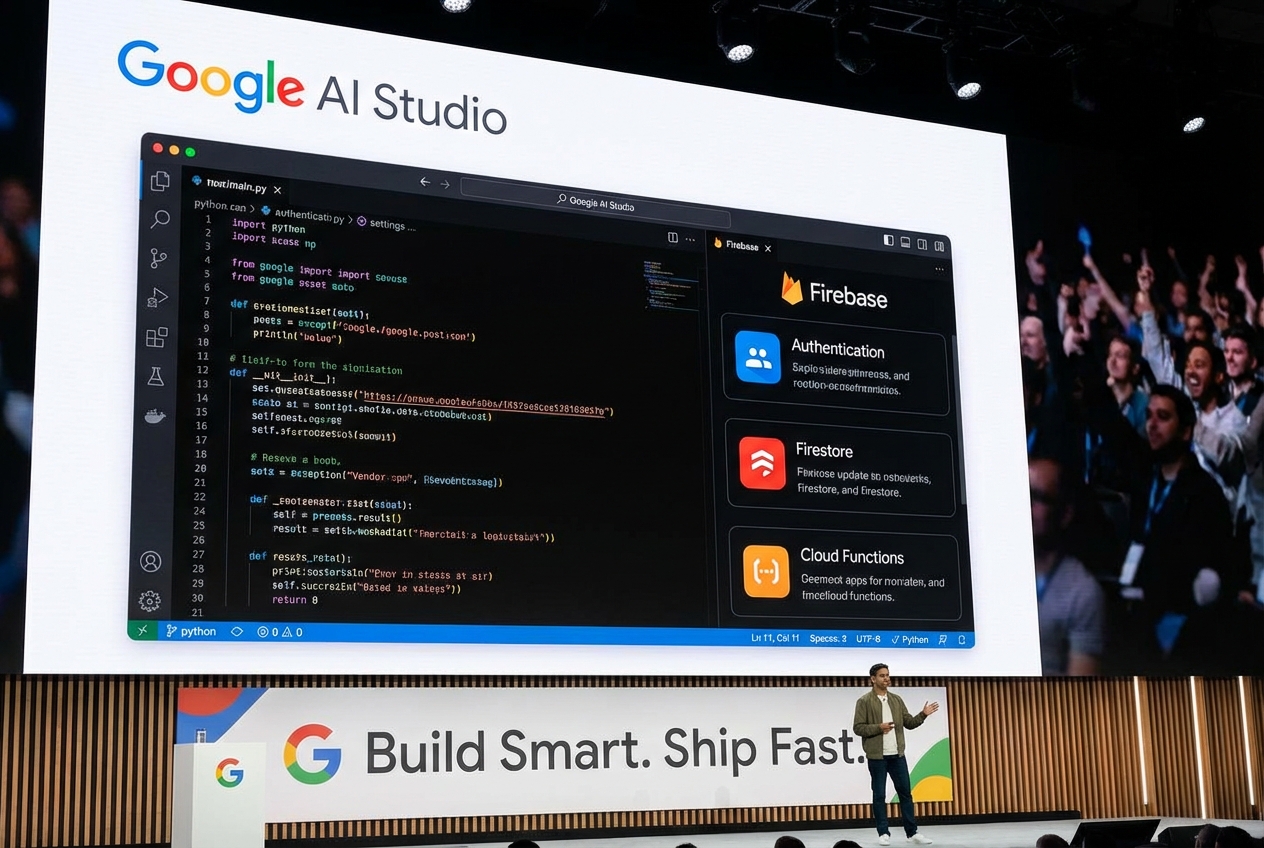 Introducing the new full-stack vibe coding experience in Google AI Studio news cover image