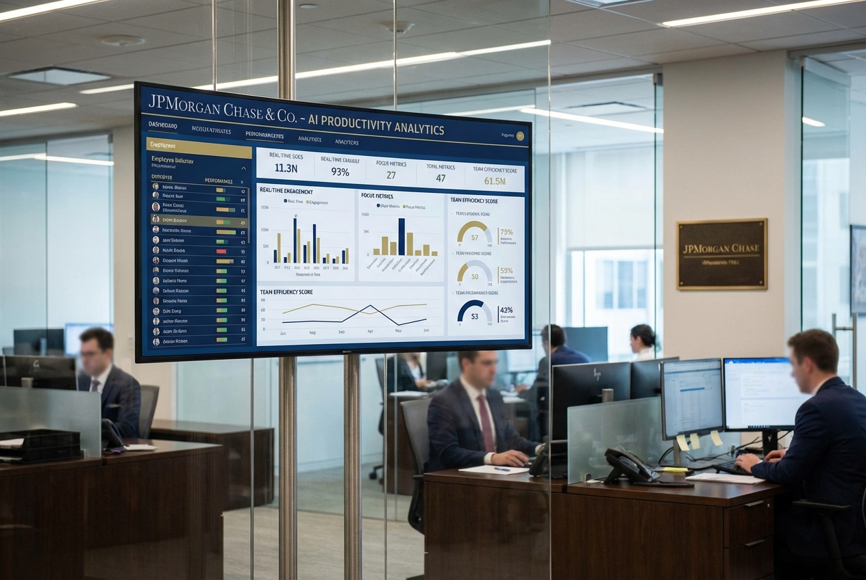 JPMorgan begins tracking how employees use AI at work news cover image