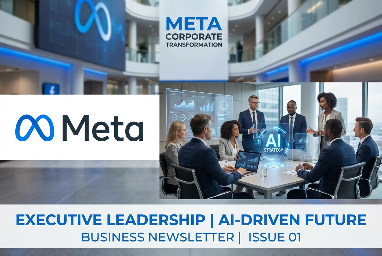 Meta Is Starting Its AI Makeover at the Top | WSJ AI & Business Newsletter news cover image