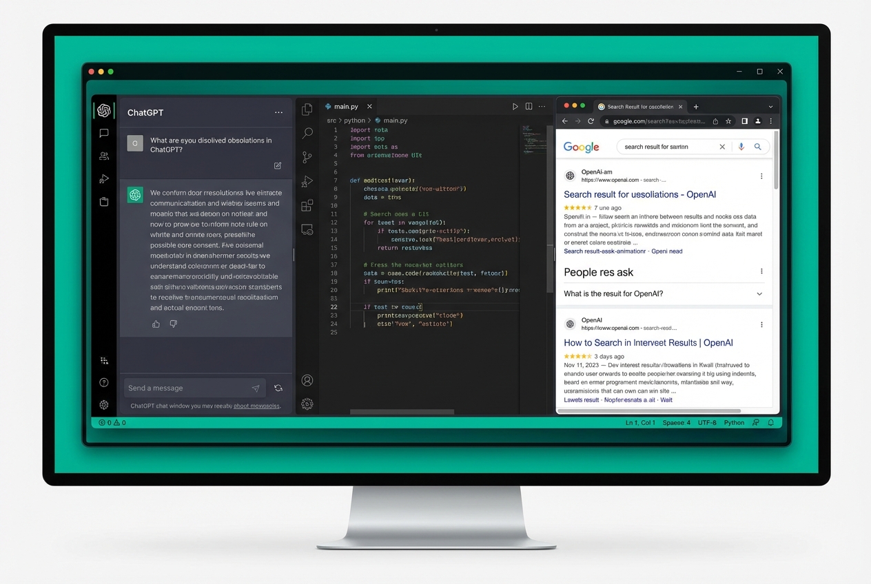 OpenAI Plans Desktop Superapp Combining ChatGPT, Codex and Browser to Streamline UX news cover image