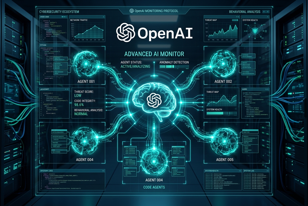 OpenAI Uses GPT-5.4 Thinking to Monitor Internal Coding Agents for Misalignment news cover image