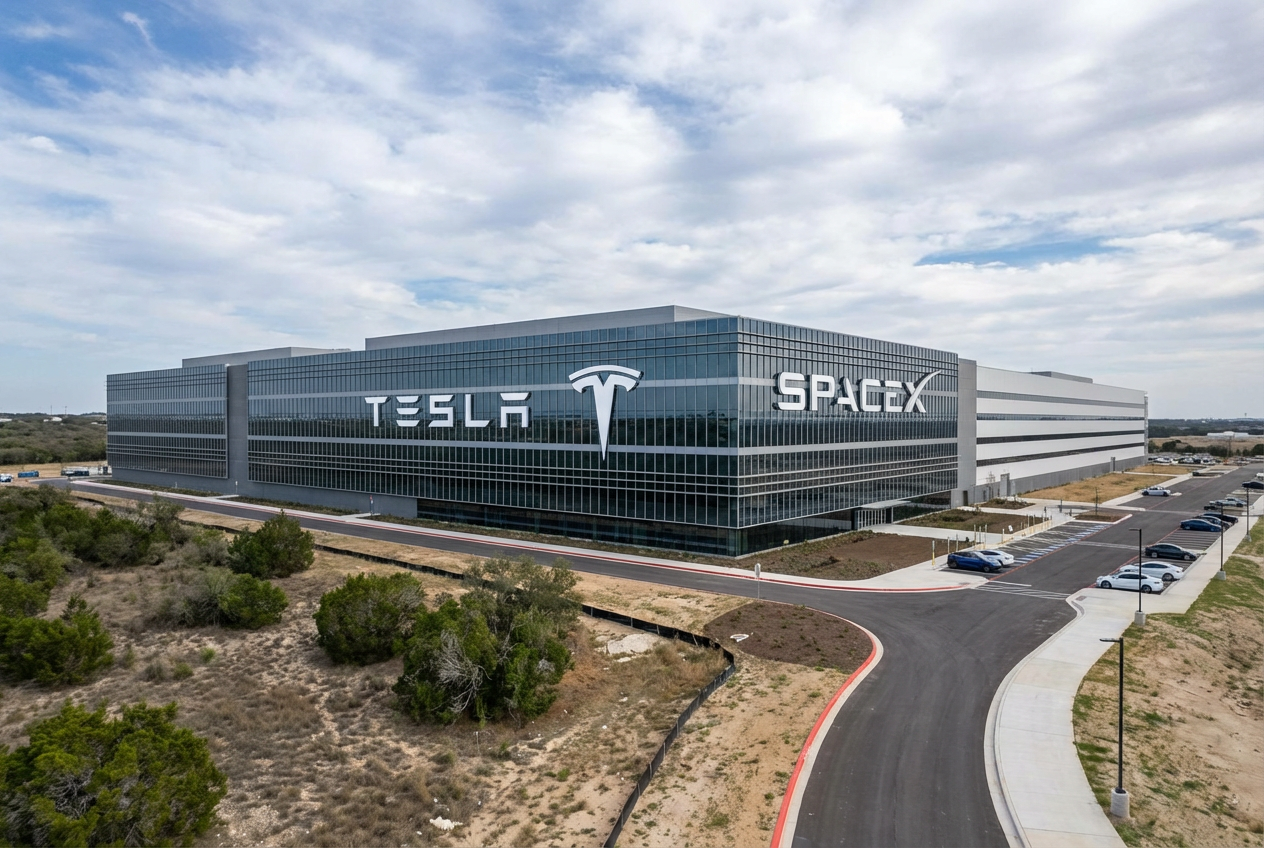 Tesla and SpaceX to Build Musk's Terafab Chip Plant in Austin news cover image