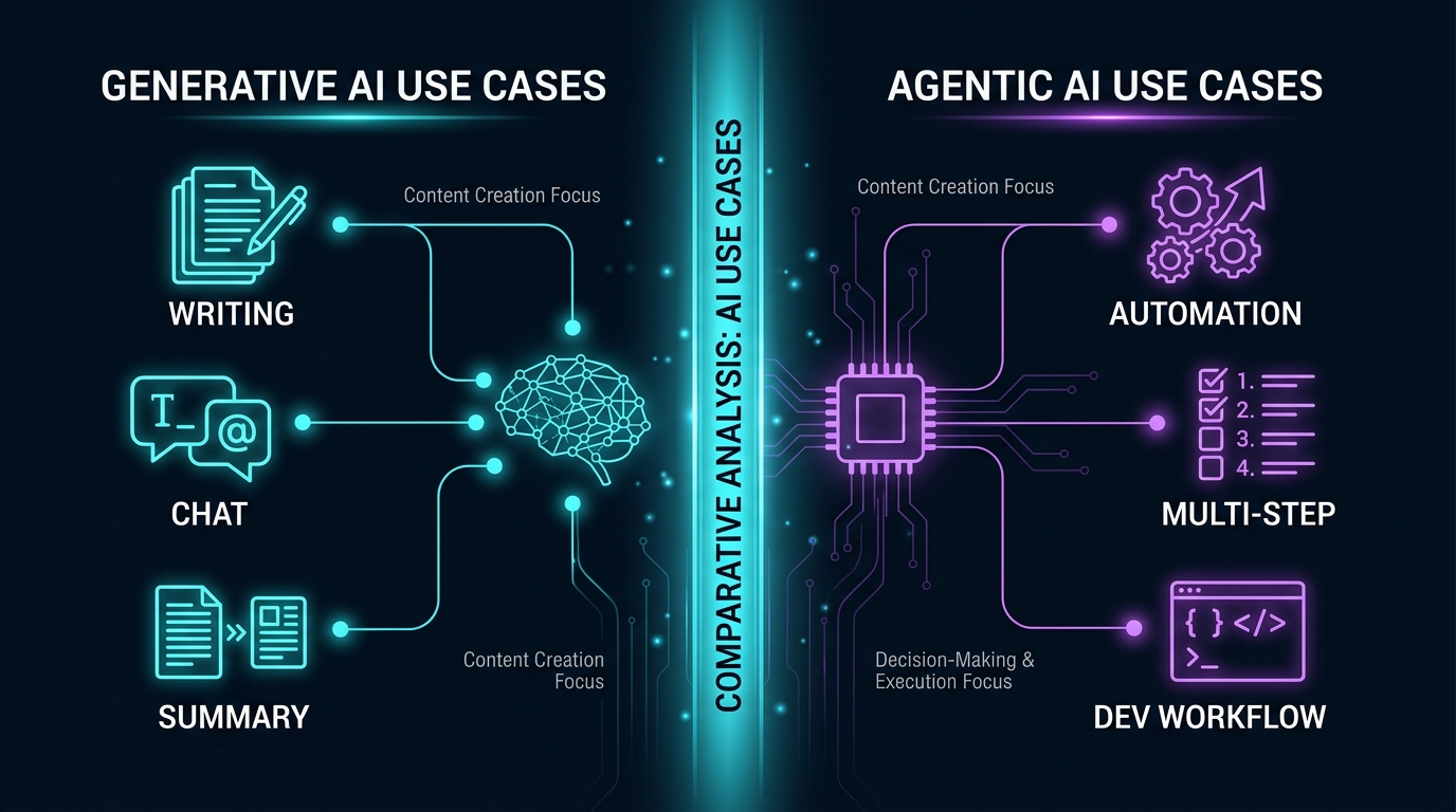 Agentic AI vs Generative AI: What Is the Real Difference? detail image 2