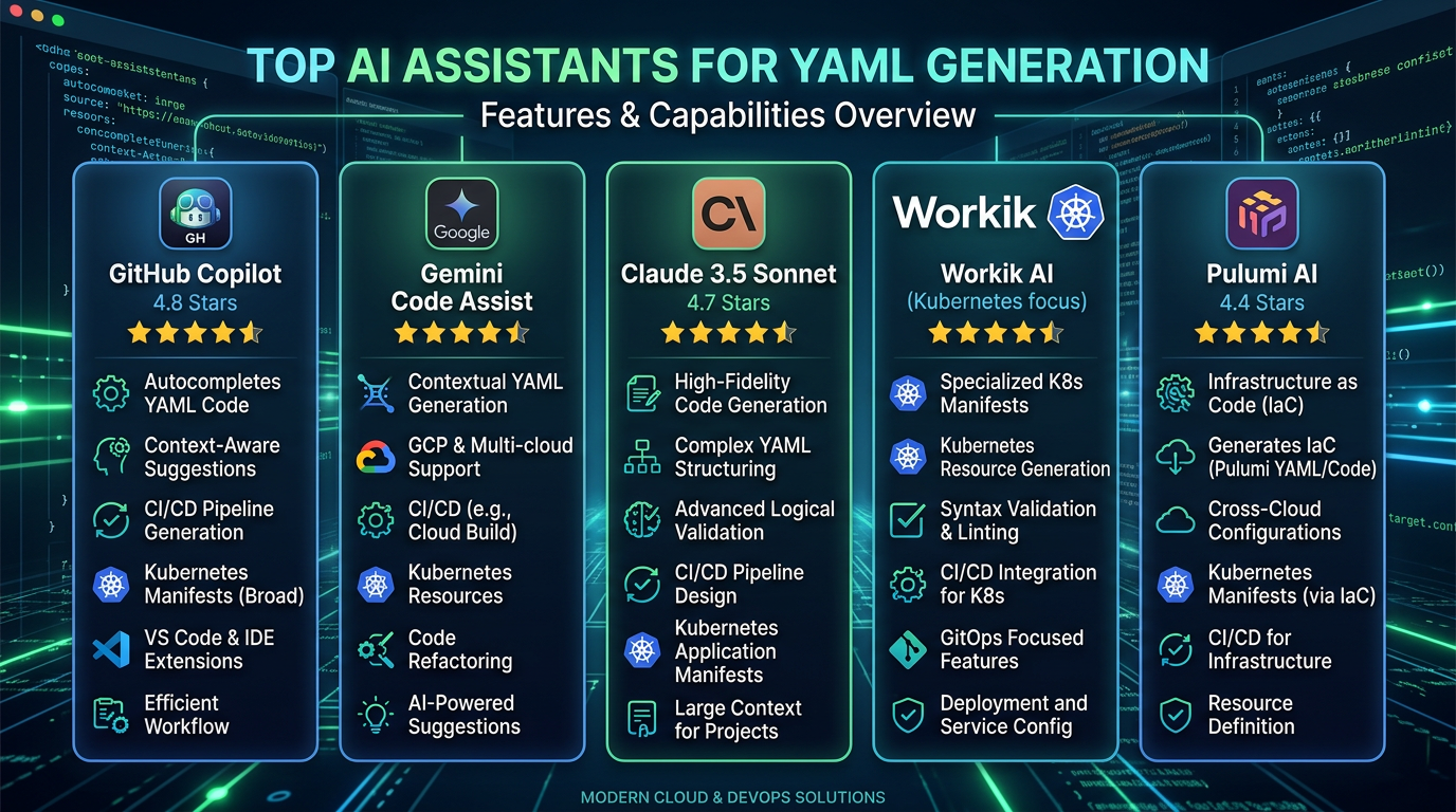 Tools worth testing - Tool comparison for AI-assisted YAML generation and editing