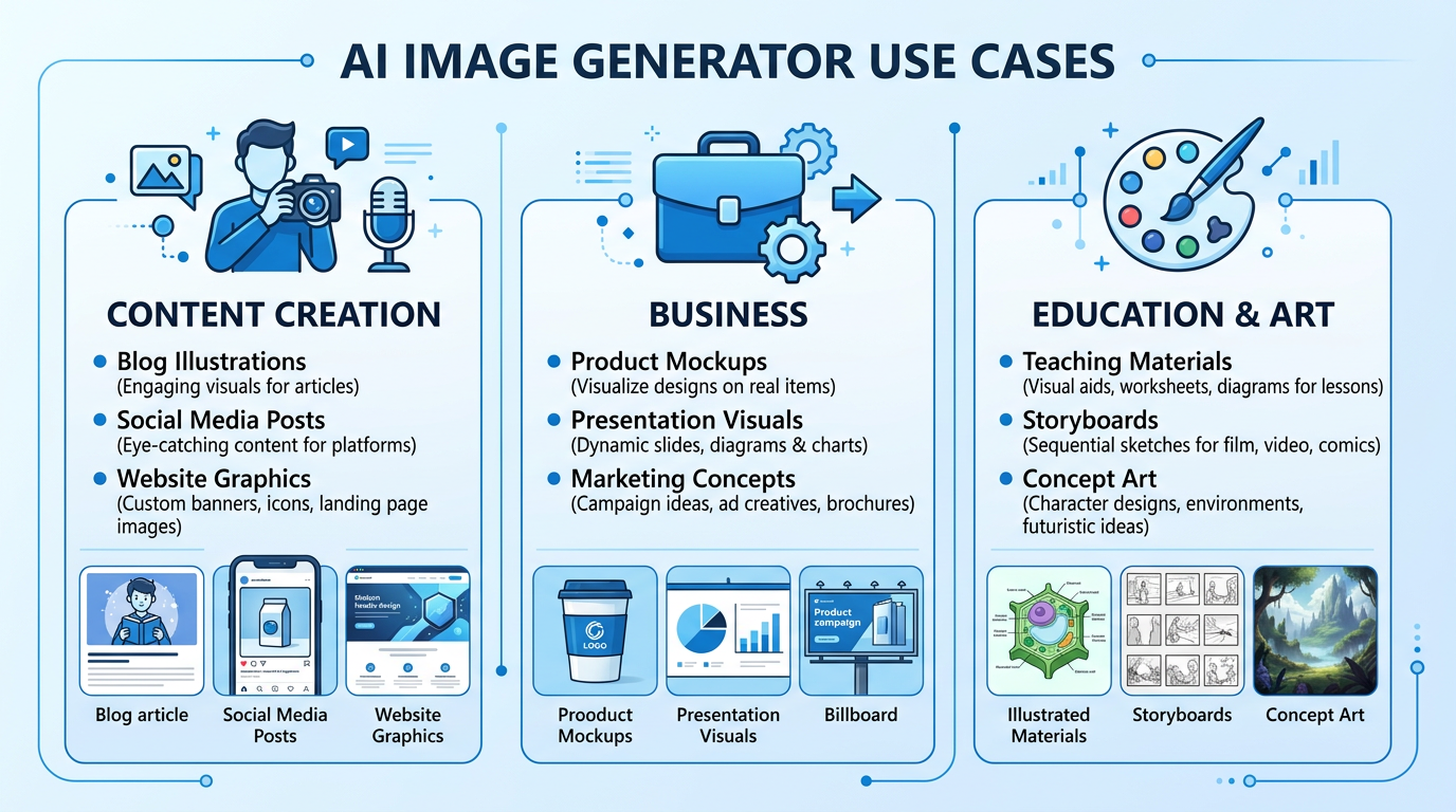Who should actually use it - Use cases where Copilot AI Image Generator makes the most sense