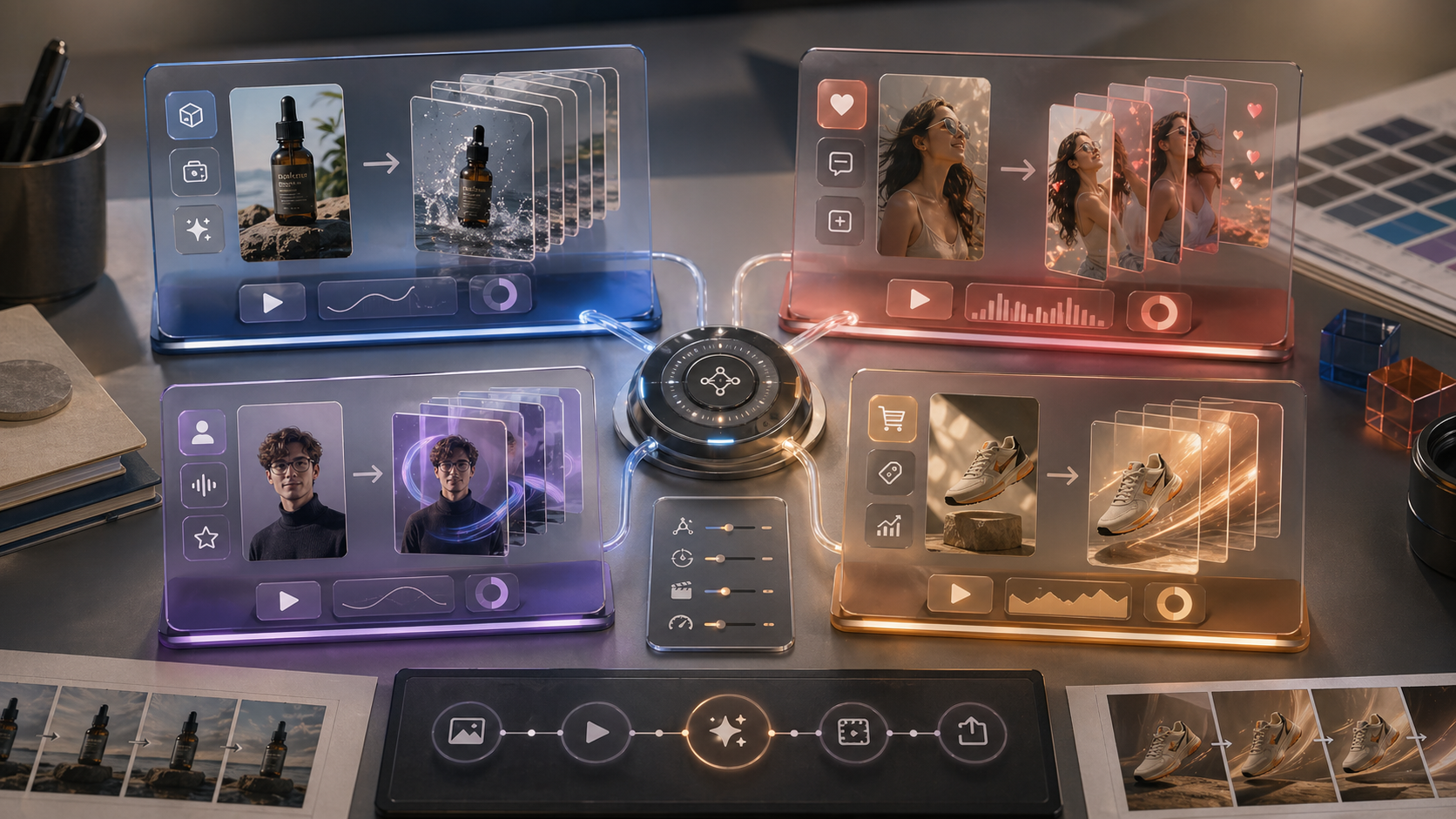 Image to video AI use case chooser for product demos social clips avatars and ads