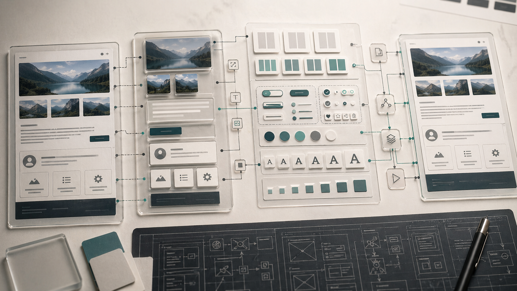 Same.new component reconstruction map from reference interface to editable prototype