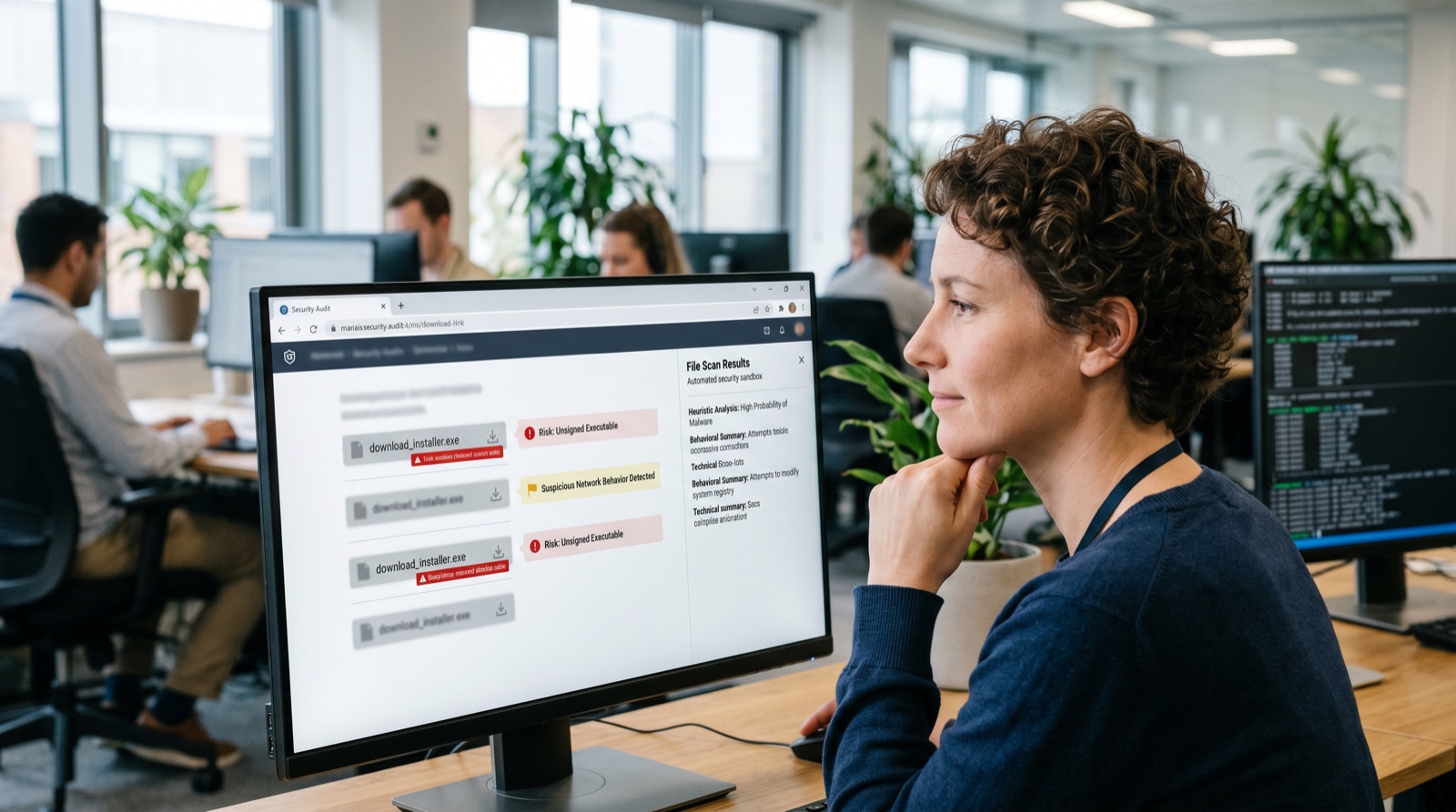 YouTube to MP4 Converter Risks: Malware, Fake Buttons, and File Safety blog cover illustration