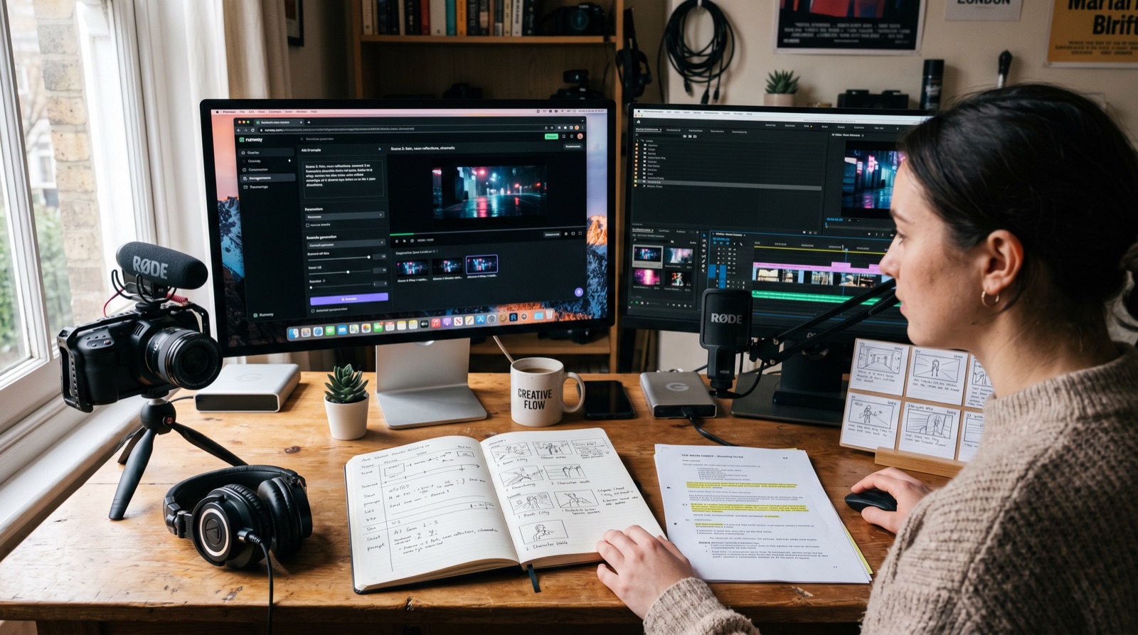 AI Video Production Workflow: From Brief to Final Export blog cover illustration