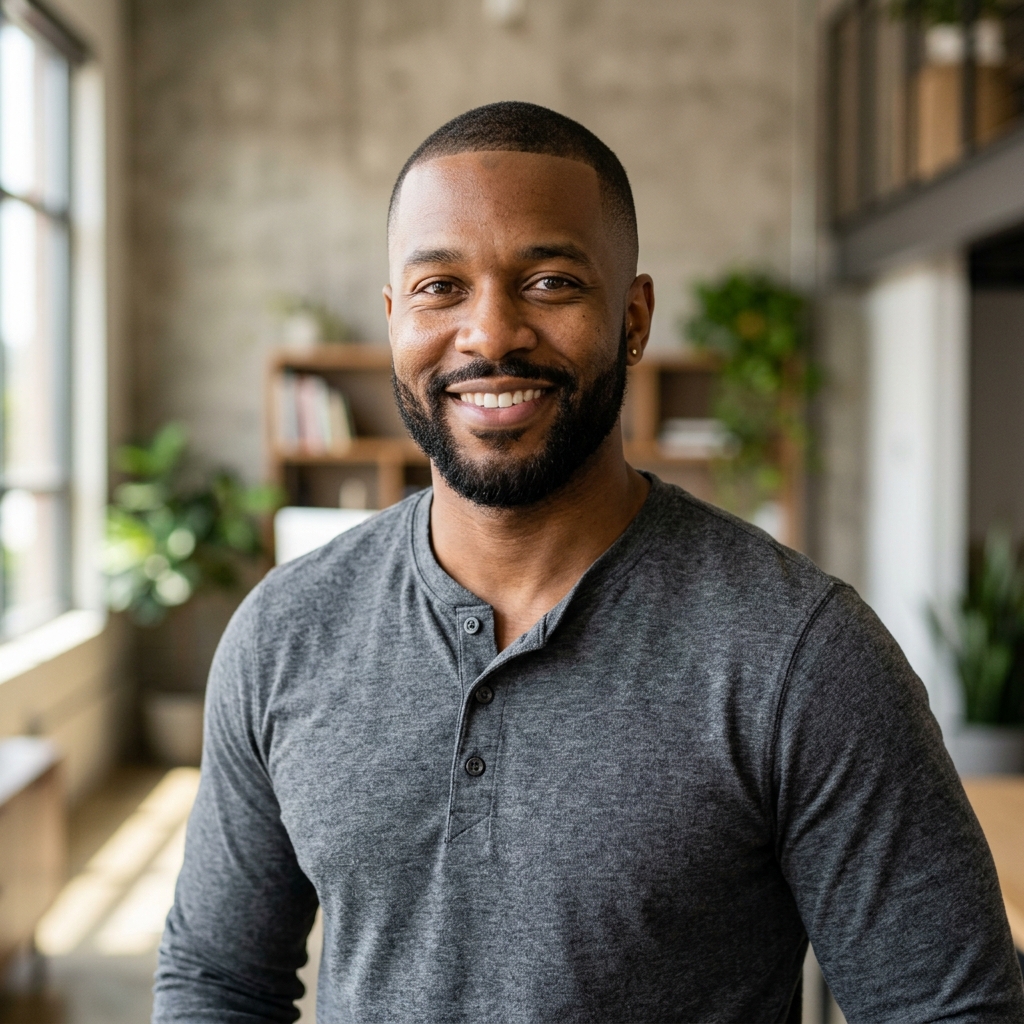 Marcus Johnson author portrait