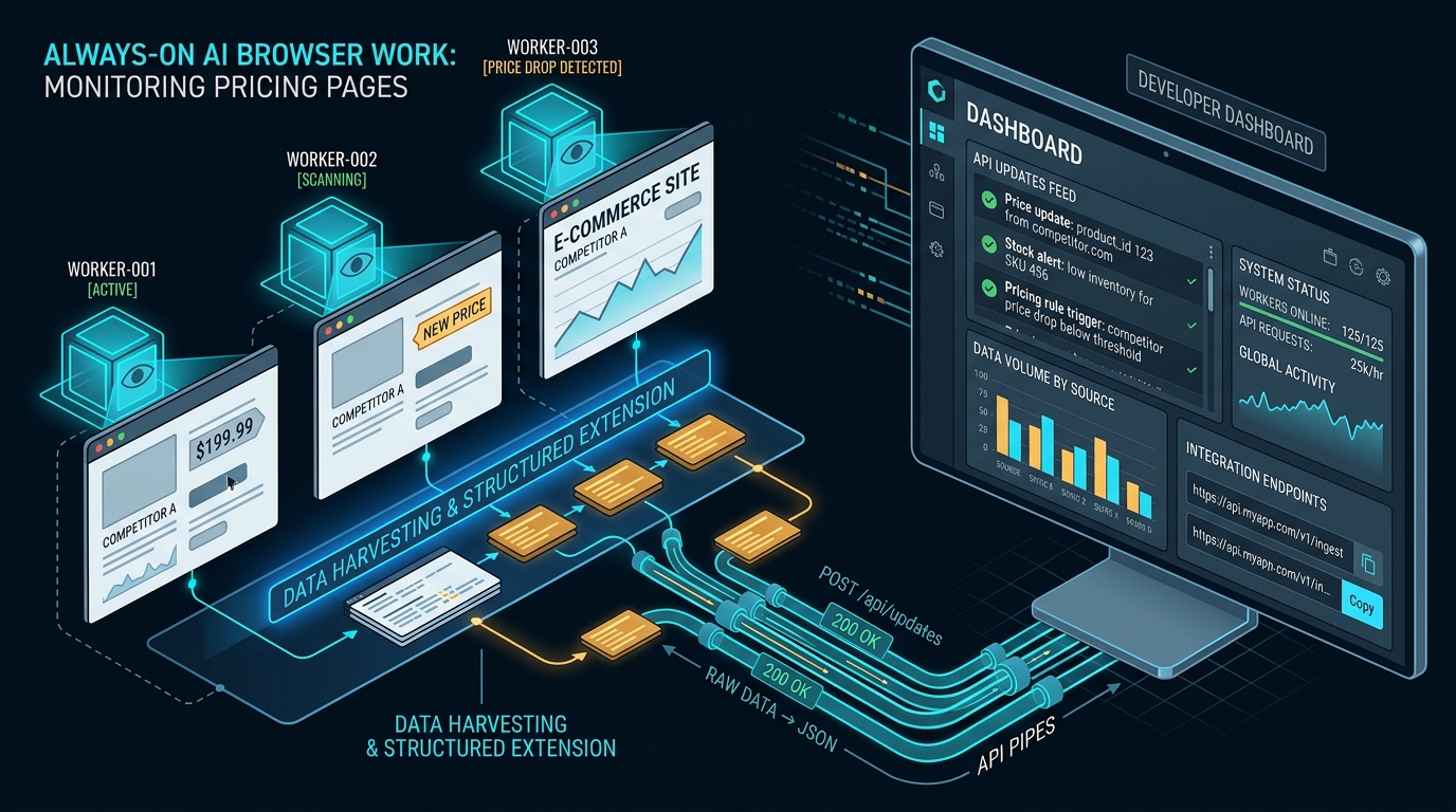 Gobii AI Review: Features, Developer Workflows, and Alternatives blog cover illustration